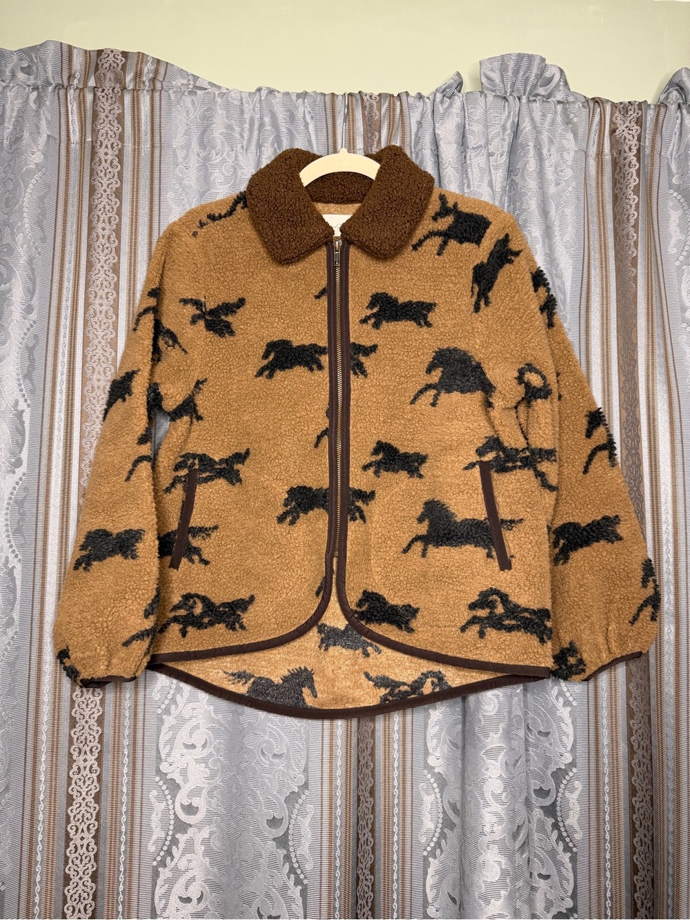THE GREAT. Pasture Jacket Hickory Brown - Picture 6 of 8